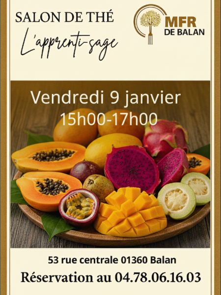 SALON DE THE 9 JANVIER